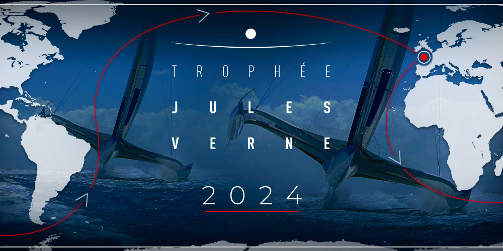 image de présentation du trophée jules verne sur Virtual Regatta Offshore